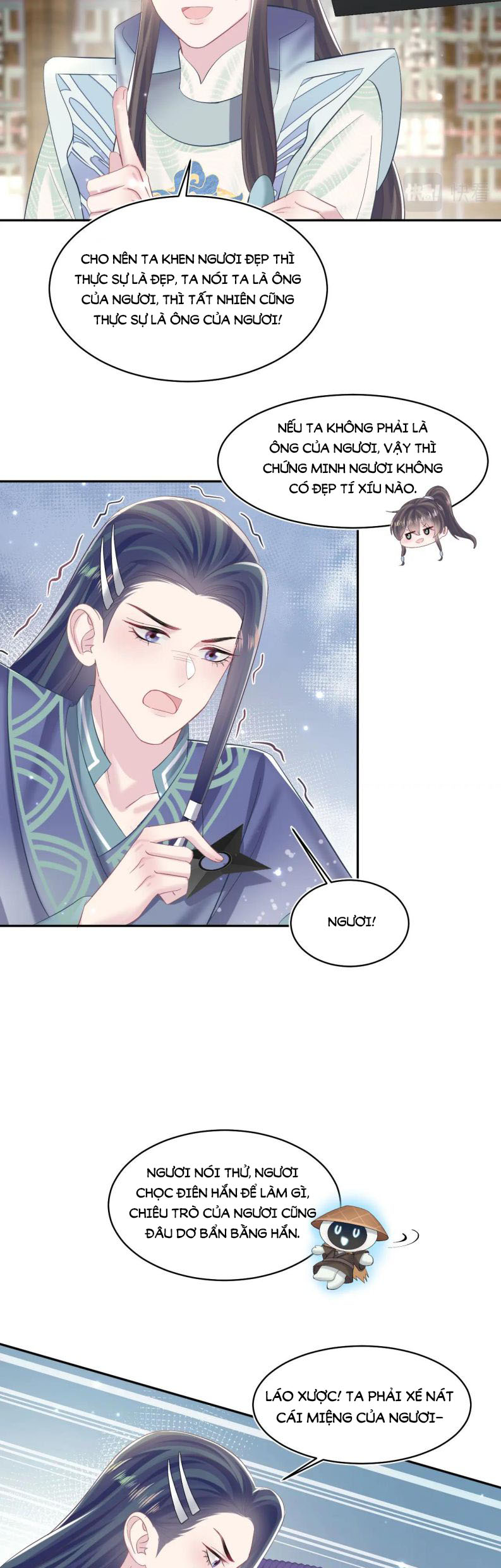 Tuyệt Mỹ Bạch Liên Hoa Online Dạy Học Chapter 110 - Trang 4
