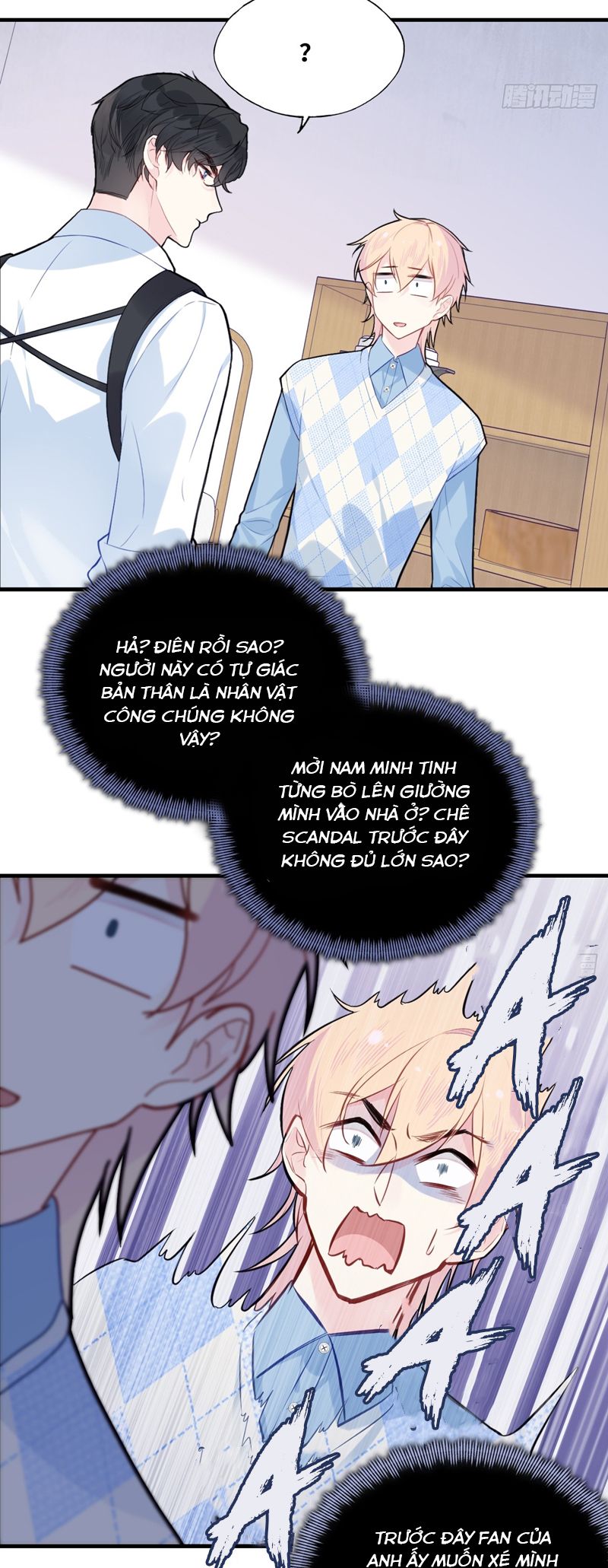Anh Ấy Chưa Từng Rơi Xuống Chap 55 - Next Chap 56