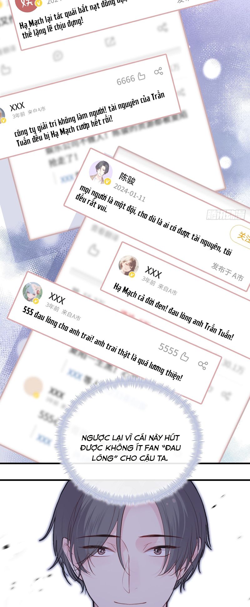 Anh Ấy Chưa Từng Rơi Xuống Chap 58 - Next Chap 59