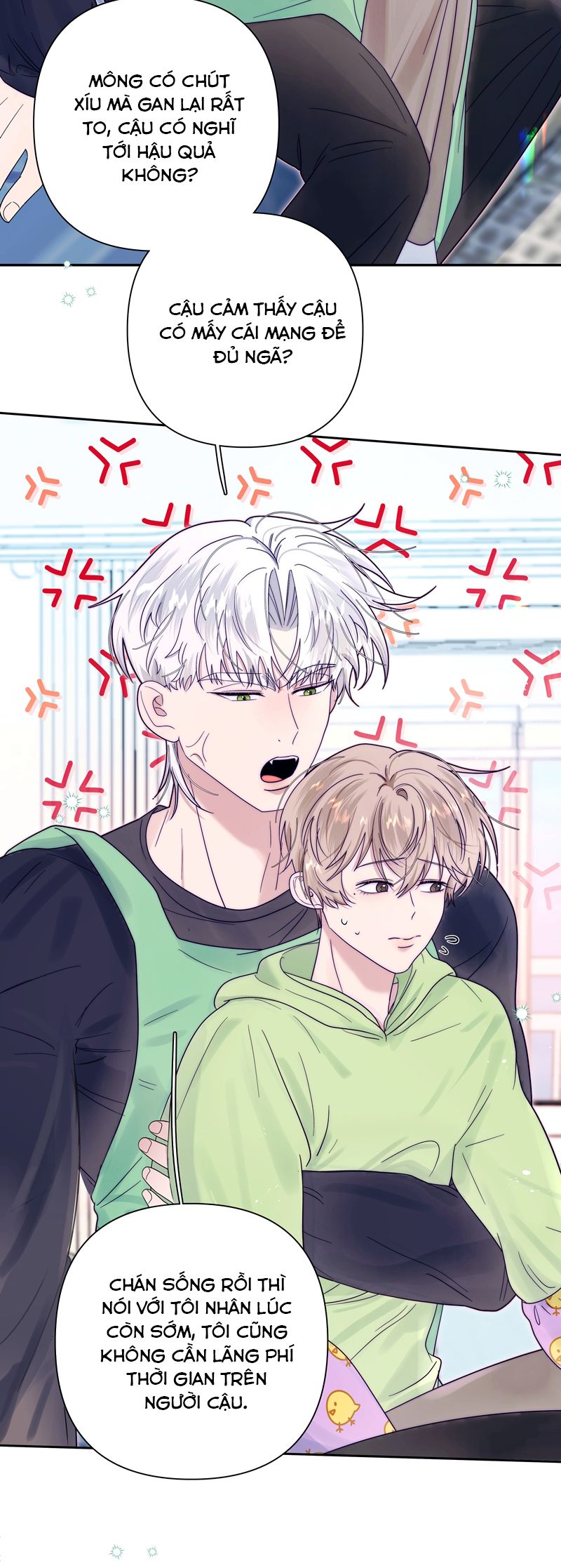 Sống Chung Cùng Kẻ Địch Trời Sinh Chapter 8 - Next Chapter 9 Ngoại truyện 2