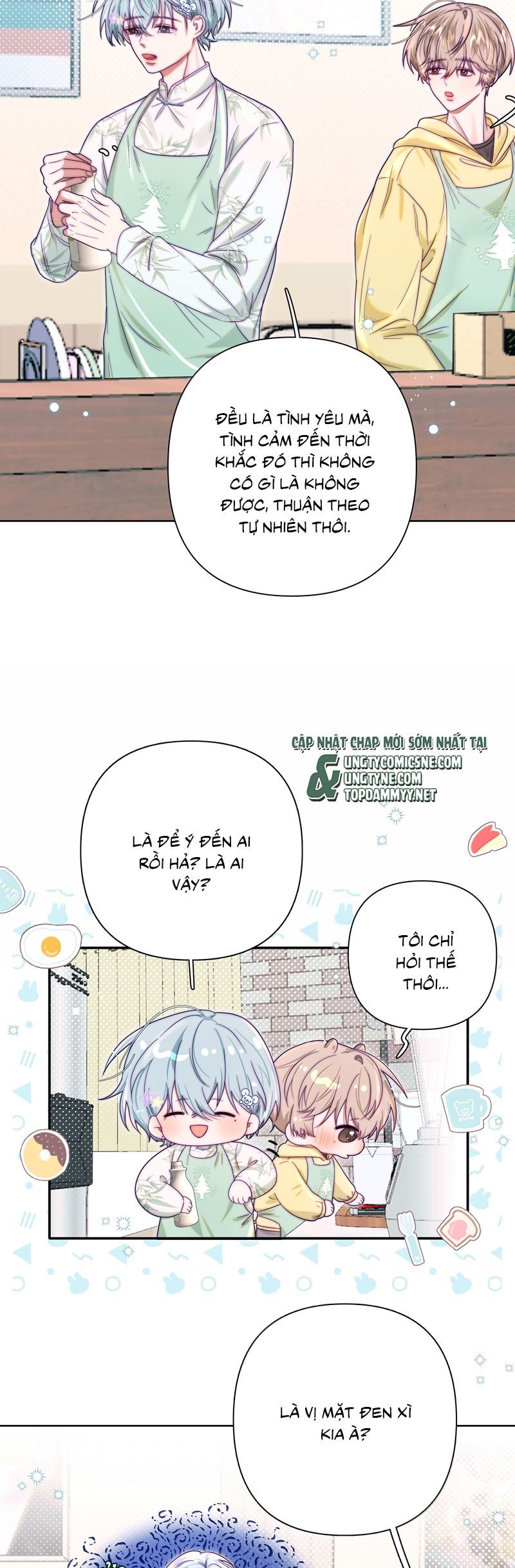 Sống Chung Cùng Kẻ Địch Trời Sinh Chapter 18 Ngực Bự Mlem~~~ - Next Chapter 19