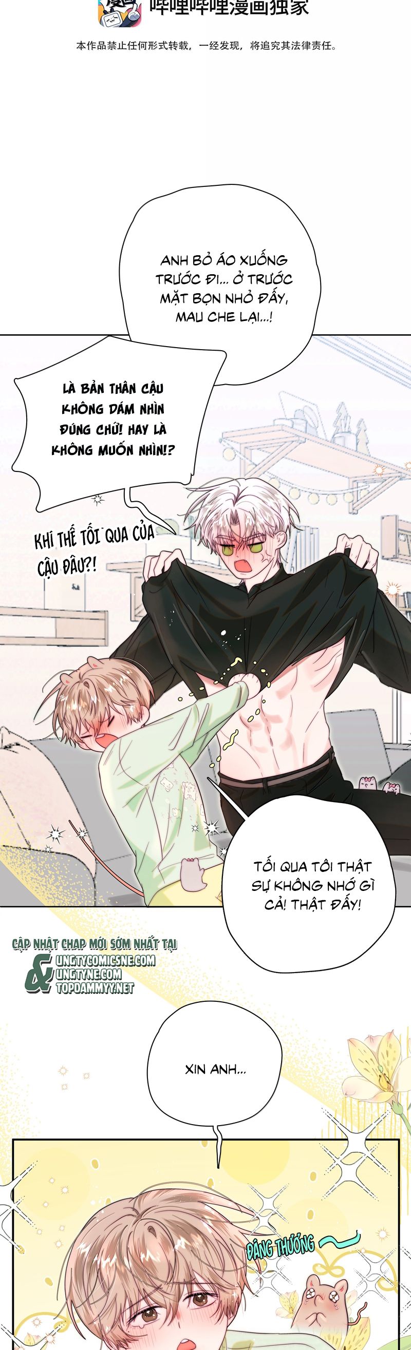 Sống Chung Cùng Kẻ Địch Trời Sinh Chapter 18 Ngực Bự Mlem~~~ - Next Chapter 19