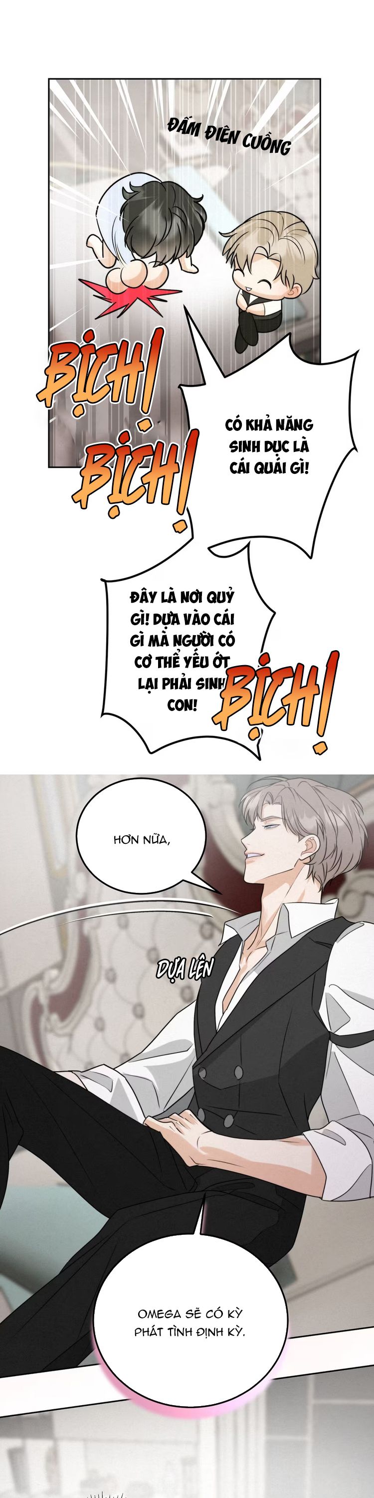 Xuyên Thành Con Ngỗng Vàng Của Đại Lão Alpha Chap 2 - Next Chap 3