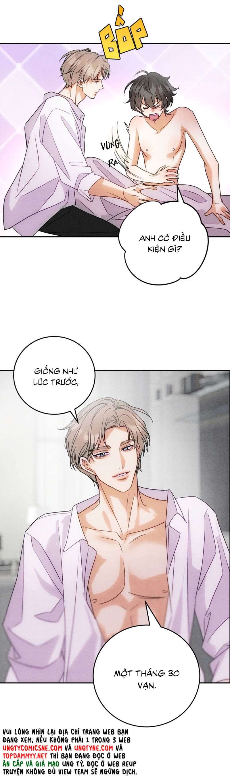 Xuyên Thành Con Ngỗng Vàng Của Đại Lão Alpha Chap 4 - Next Chap 5