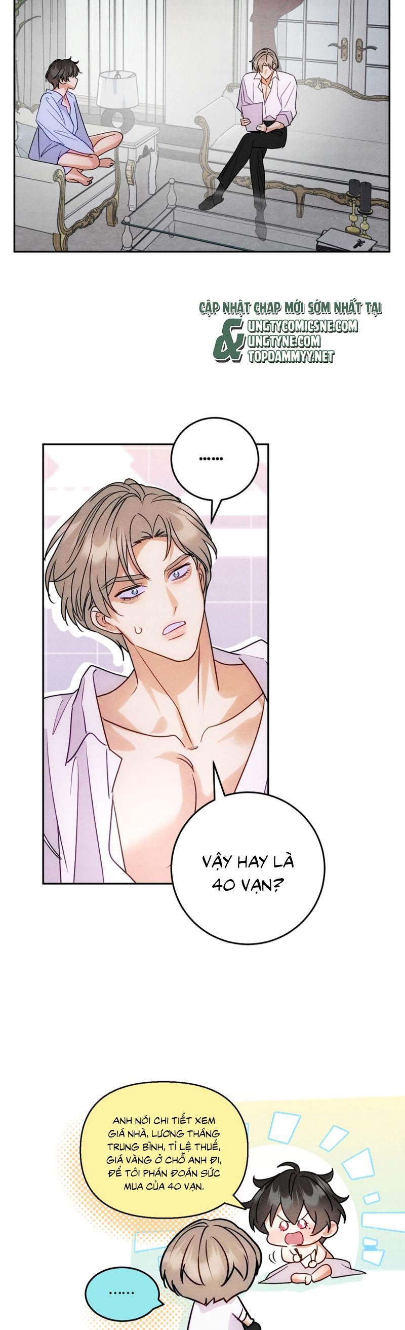 Xuyên Thành Con Ngỗng Vàng Của Đại Lão Alpha Chap 4 - Next Chap 5