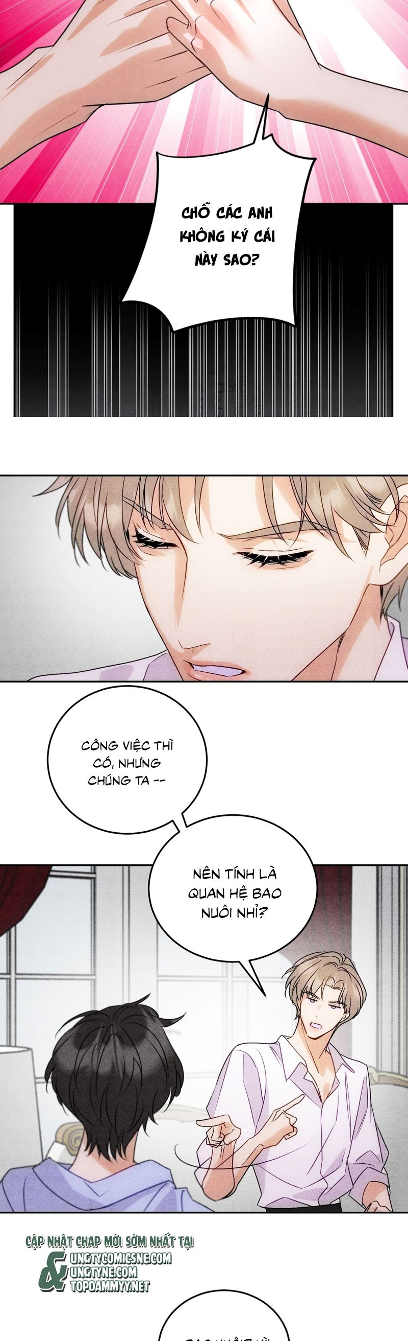 Xuyên Thành Con Ngỗng Vàng Của Đại Lão Alpha Chap 4 - Next Chap 5