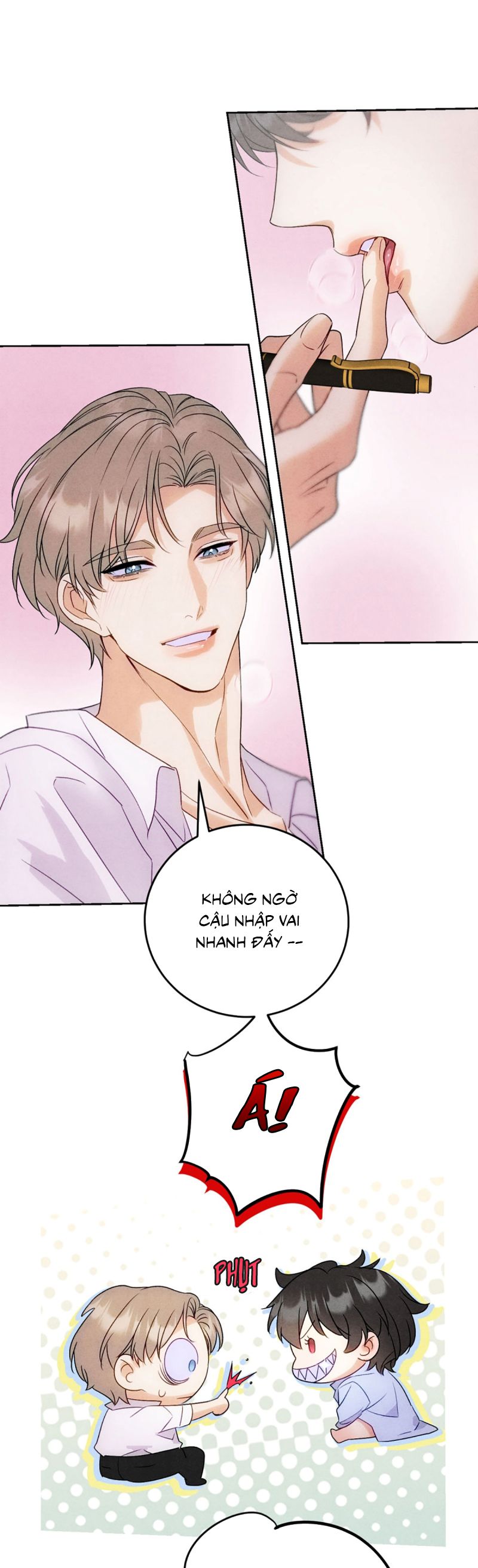 Xuyên Thành Con Ngỗng Vàng Của Đại Lão Alpha Chap 4 - Next Chap 5