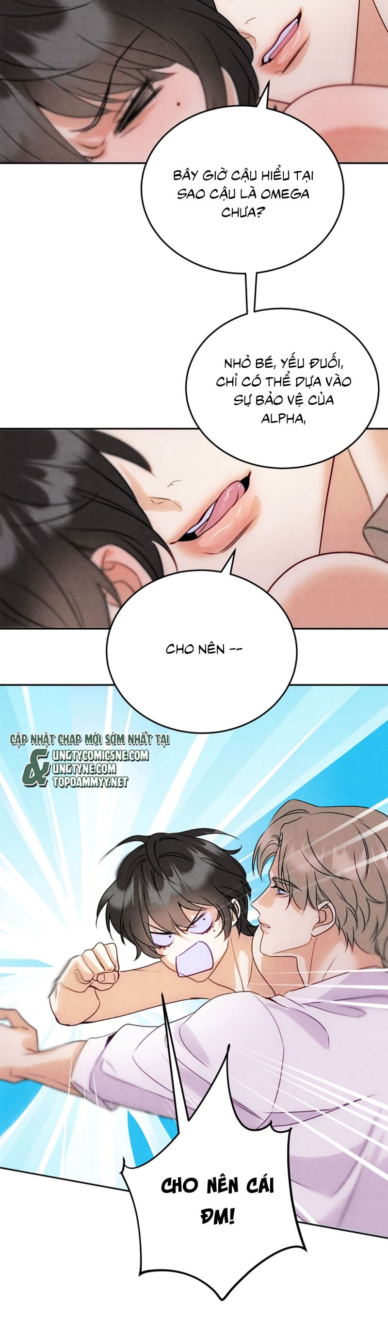 Xuyên Thành Con Ngỗng Vàng Của Đại Lão Alpha Chap 4 - Next Chap 5