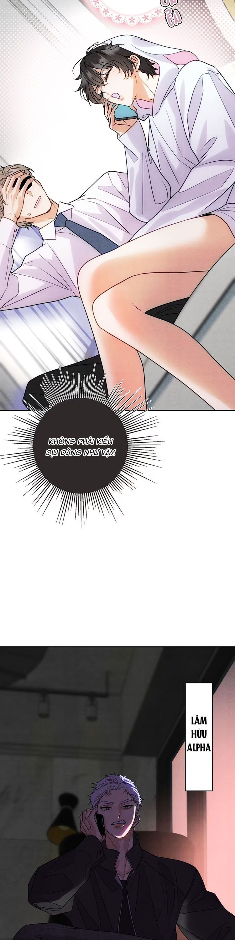 Xuyên Thành Con Ngỗng Vàng Của Đại Lão Alpha Chap 6 - Next Chap 7