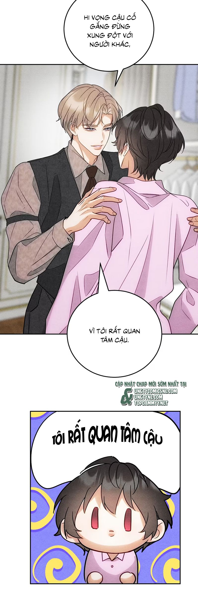 Xuyên Thành Con Ngỗng Vàng Của Đại Lão Alpha Chap 8 - Next Chap 9