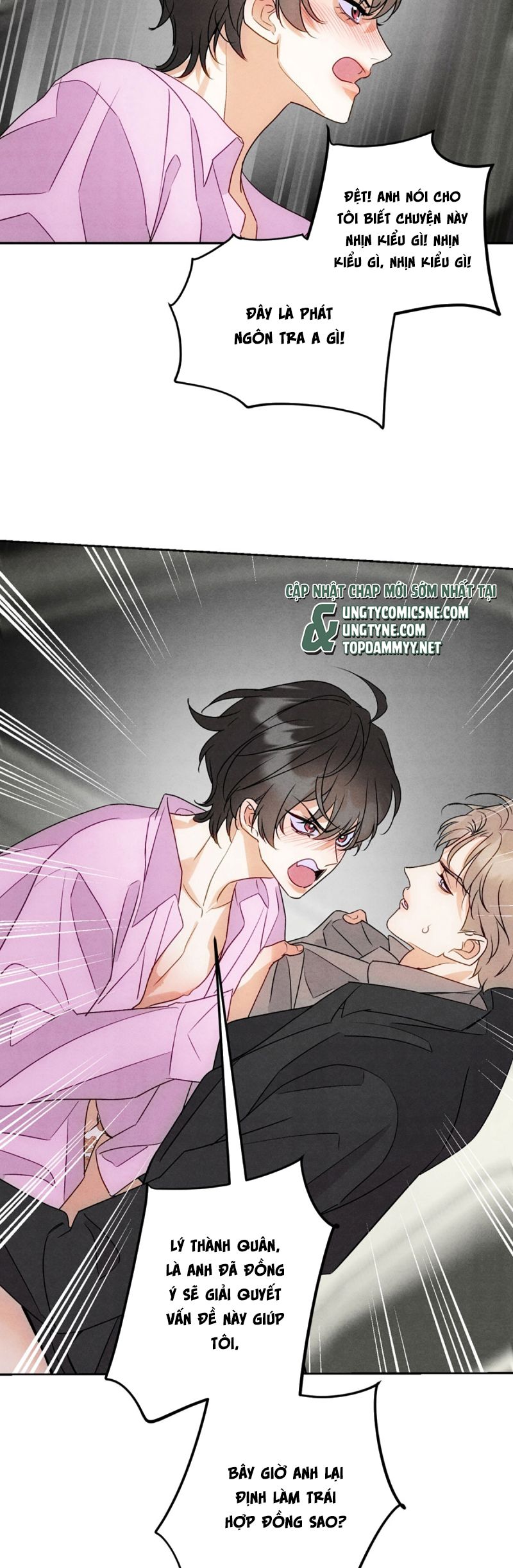 Xuyên Thành Con Ngỗng Vàng Của Đại Lão Alpha Chap 10 - Next Chap 11