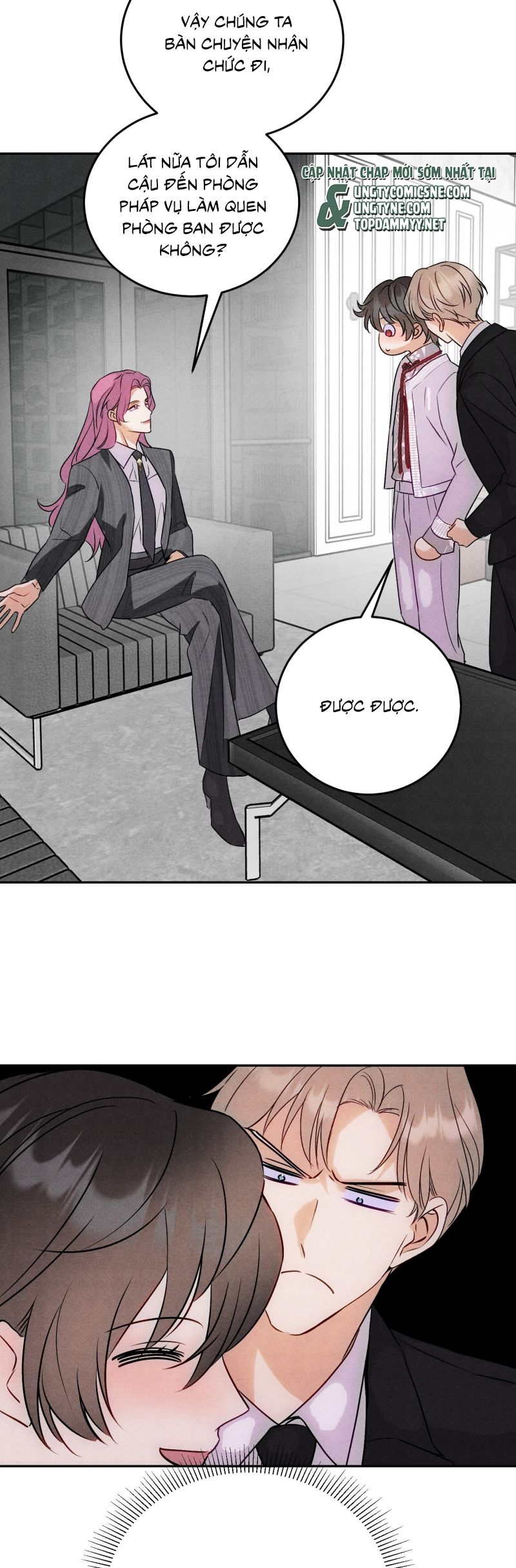 Xuyên Thành Con Ngỗng Vàng Của Đại Lão Alpha Chap 13 - Next Chap 14