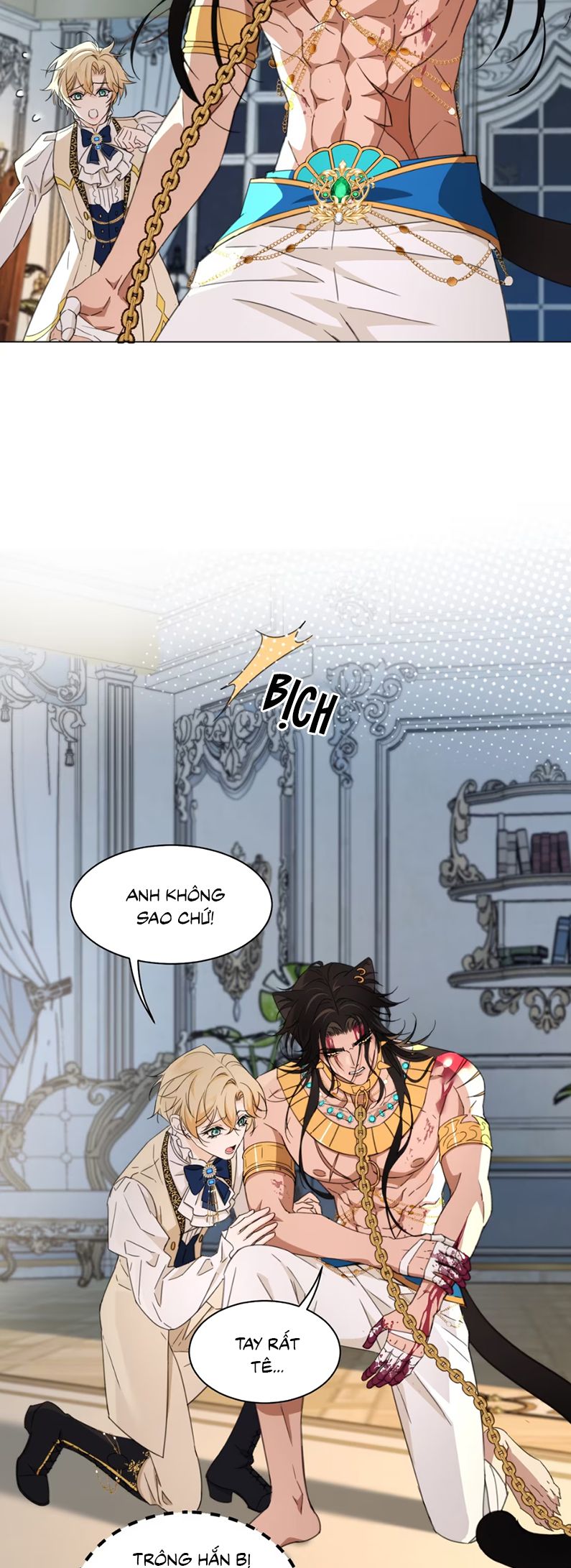 Vương Tử Bệnh Kiều Bị Báo Đen Chiếm Đoạt Đến Nghiện Chap 2 - Trang 4