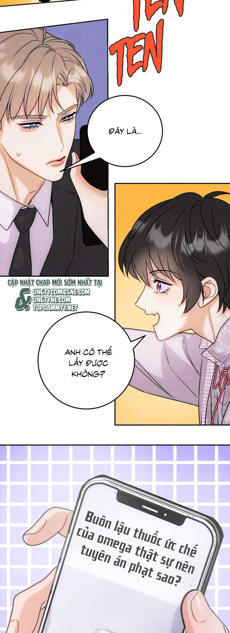 Xuyên Thành Con Ngỗng Vàng Của Đại Lão Alpha Chap 14 - Next Chap 15