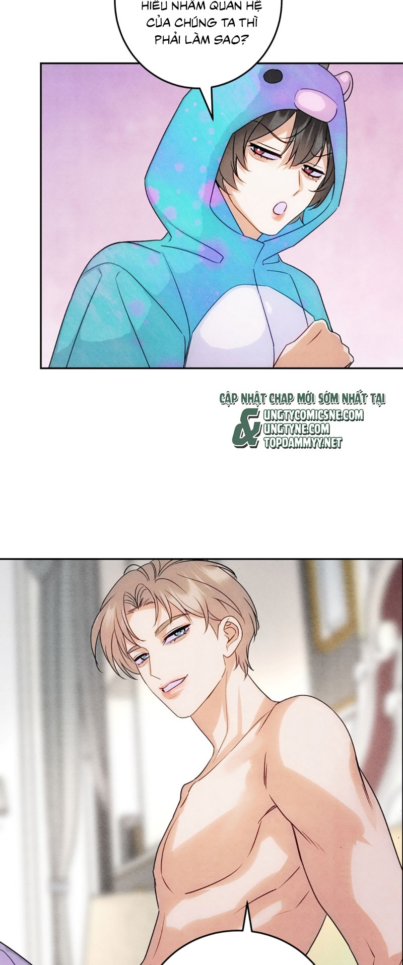 Xuyên Thành Con Ngỗng Vàng Của Đại Lão Alpha Chap 15 - Next Chap 16