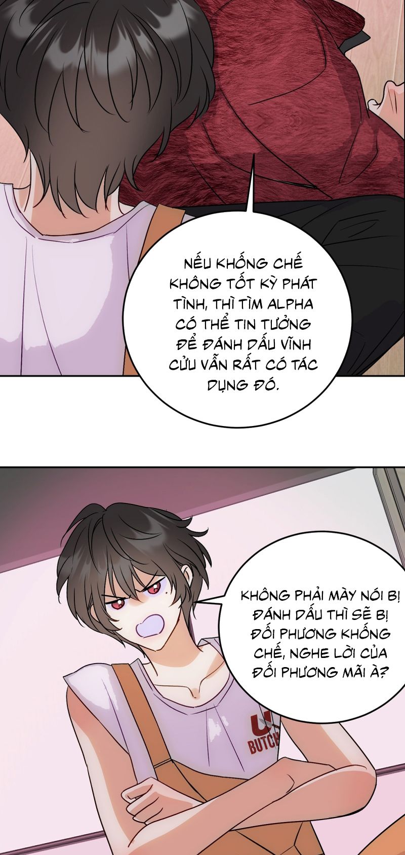 Xuyên Thành Con Ngỗng Vàng Của Đại Lão Alpha Chap 16 - Next Chap 17