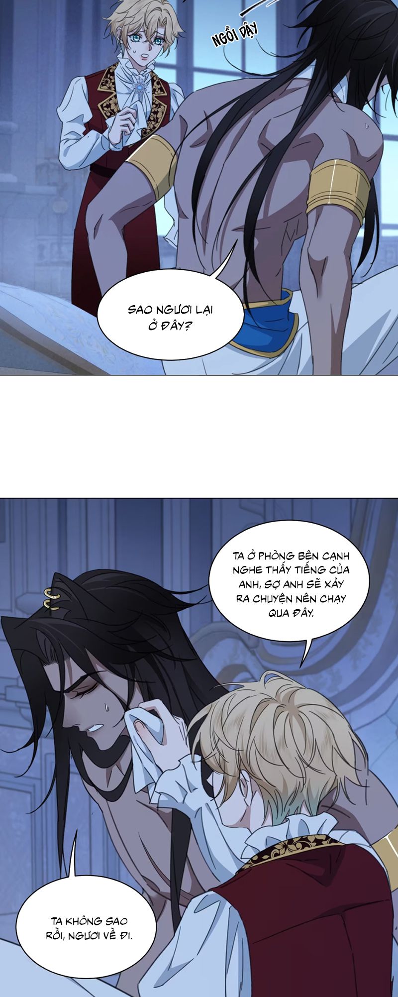 Vương Tử Bệnh Kiều Bị Báo Đen Chiếm Đoạt Đến Nghiện Chap 6 - Trang 4