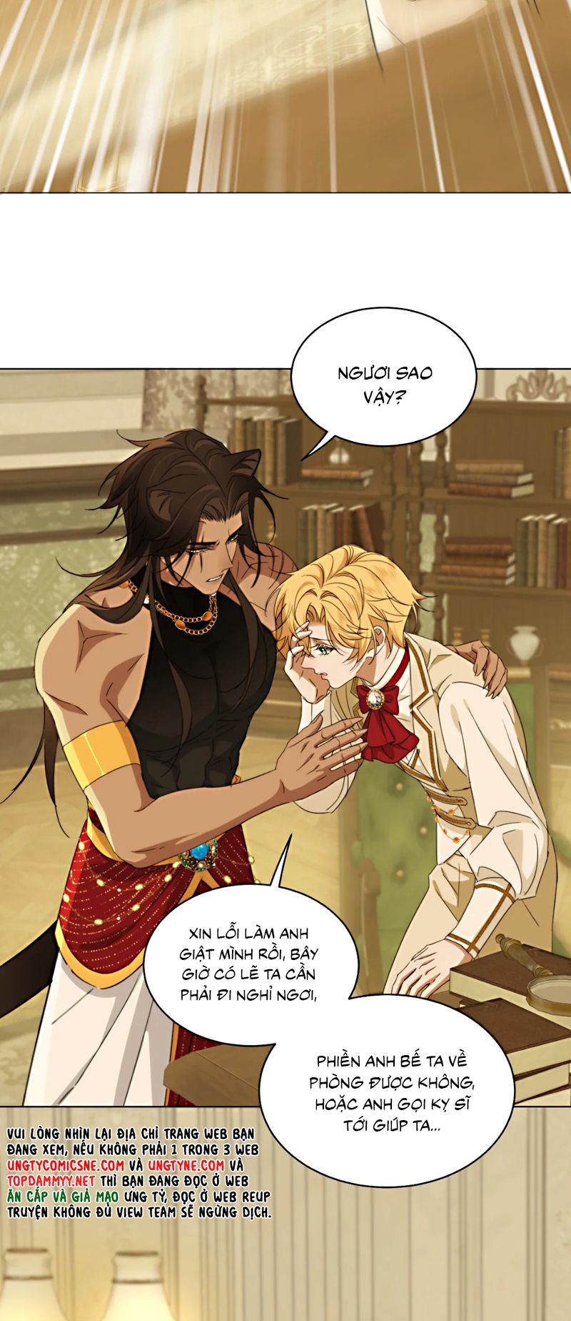 Vương Tử Bệnh Kiều Bị Báo Đen Chiếm Đoạt Đến Nghiện Chap 9 - Trang 4