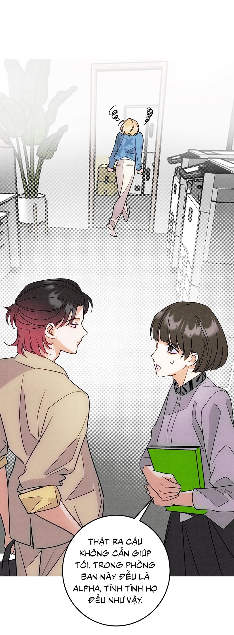 Xuyên Thành Con Ngỗng Vàng Của Đại Lão Alpha Chap 21 - Next 